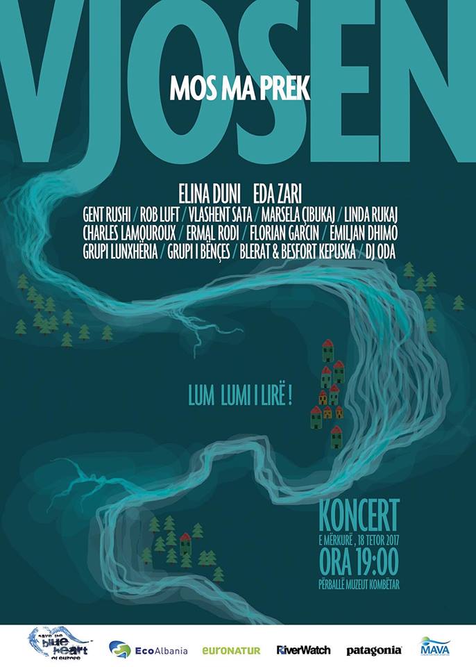 Poster vjosa concert